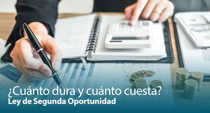 Cuanto dura y cuanto cuesta la Ley de Segunda Oportunidad