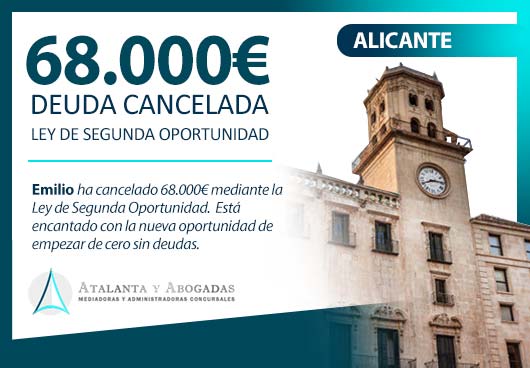 Ley de segunda oportunidad Alicante