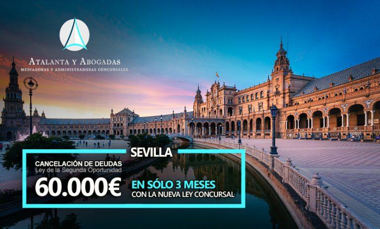 Cancelacion de 60.000 euros de deuda en Sevilla