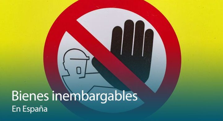 bienes inembargables en España