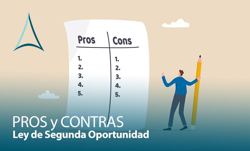 Pros y contras de la Ley de Segunda Oportunidad