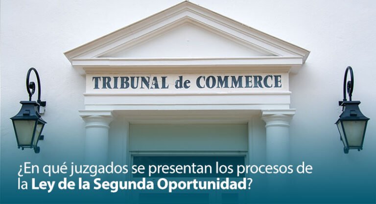 Ley de la Segunda Oportunidad en juzgados.