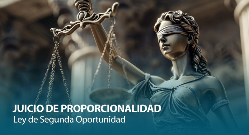 Juicio de proporcionalidad en la Ley de la Segunda Oportunidad