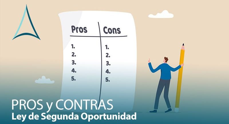 Pros y contras de la Ley de Segunda Oportunidad